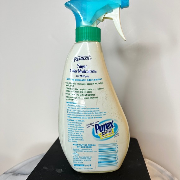 Renuzit Super Odor Neutralizer Pure Breeze Fine Mist Spray 13oz Vintage 2006 - Picture 3 of 3